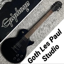 epiphone goth les paul studio
