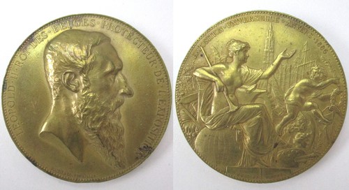 Medaglia bronzo esposizione - bronzo,