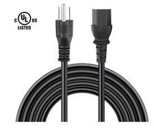UL 6ft AC Power Cord For
