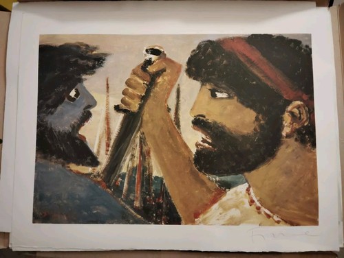 Litografia salvatore fiume - litografia,
