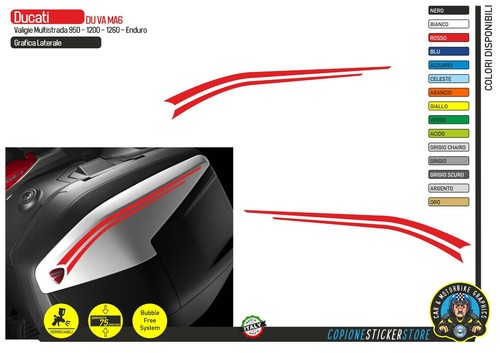 Adesivo valigie ducati - adesivo,