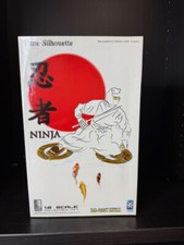 ACTIONFIGURE NINJA VERSIONE BIANCA PRESSOFUSA METAL TIME SILHOUETTE 1/6 - NO DID