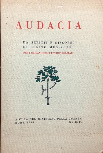 Audacia scritti e discorsi - audacia.,