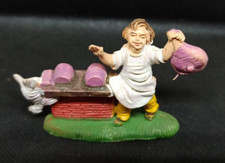 PRESEPE DIORAMA BANCO SALUMERIA made italy vintage CONFALEONE NARDI FONTANINI