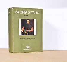 AA.VV. - STORIA D'ITALIA - ANNALI 4 -INTELLETTUALI E POTERE - EINAUDI - 1981