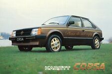 OPEL KADETT D CORSA. FOTO RARA!
