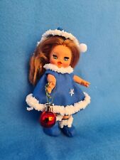 mini Furga Laura vintage doll christmas gadget idea regalo natale Blu