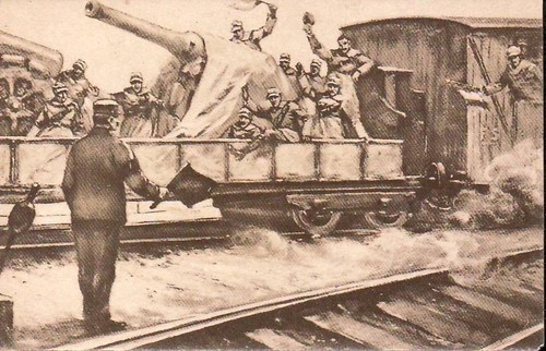 X278 ww1 artiglieria su - ww1,,