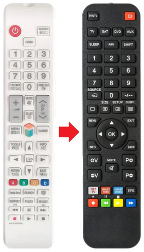Telecomando adatto per - , samsung