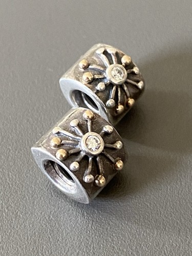 Pandora charm bicolore stella - pandora,