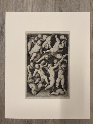 Stampa antica studio di - stampa,