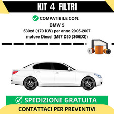 Kit 4 Filtri Tagliando per BMW