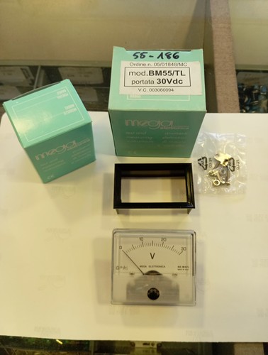 Voltmetro analogico 30v - voltmetro,