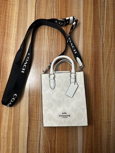 Coach signature logo mini tote - logo,