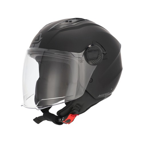 Casco jet acerbis levante nero - casco,
