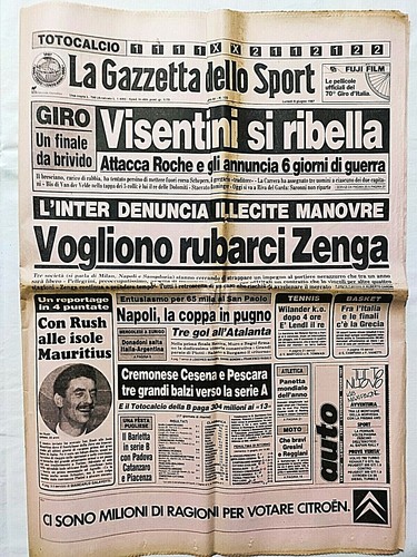 Gazzetta dello sport giugno - 8,
