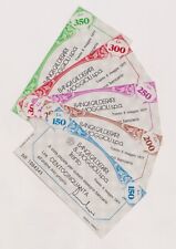 Miniassegni  Calderari & Moggioli - Serie 5 valori 08.05.77