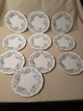 Set of 10 Royal Albert Silver