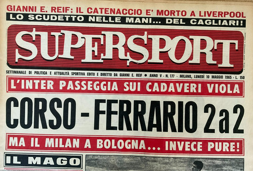 1965 coppa europea - coppa, semifinale