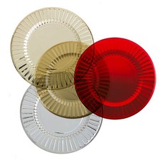 6 PIATTI ROSSI SATINATI