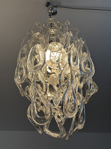 Lampadario luci vetro - lampadario, di