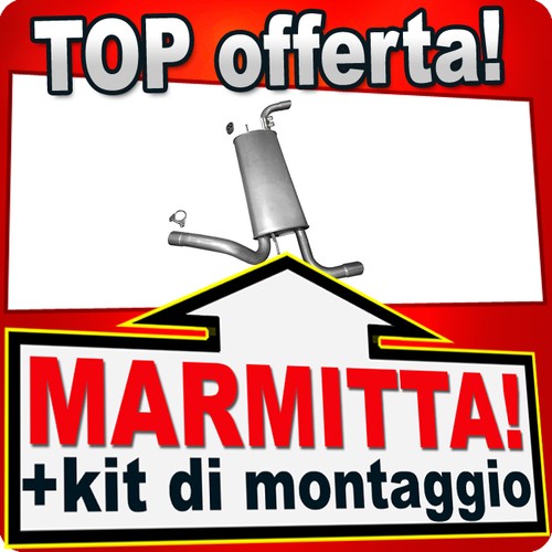 Silenziatore posteriore per - silenziatore,
