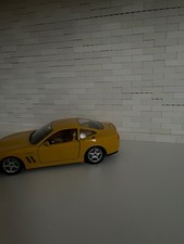 burago auto Ferrari 550 Maranello scala 1:24 del 1996 colore giallo