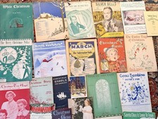 Vintage Christmas Sheet Music
