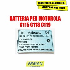 BATTERIA PER MOTOROLA C115