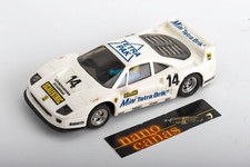 Scalextric/EXIN.Ferrari F-40 "Tetra Pack".Ref.-8355- Slot Car 1:32.1992. 1st Edi