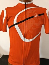 maglia SHIRT CYCLING RED ciclismo originale vintage team castelli tg XL