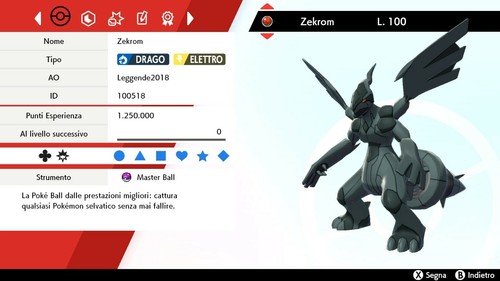Zekrom battle ready - 6, iv