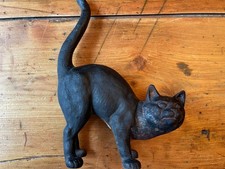 Statua gatto nero vintage