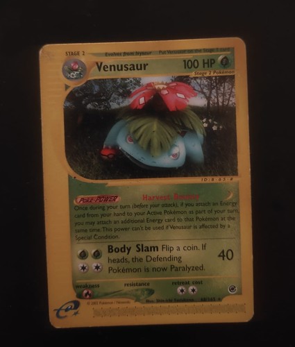 Venusaur 165 inglese - venusaur,
