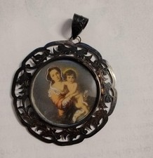 Ciondolo antico in argento 800