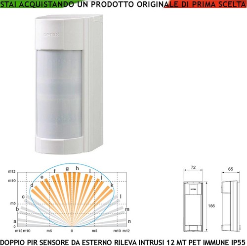 Optex sensore dual - optex,