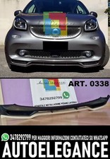 SMART FORTWO 453 2014+ SPOILER SOTTO PARAURTI ANTERIORE SPORTIVO IN ABS 0338