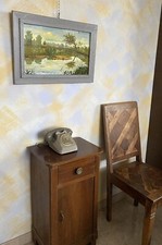 Quadro Con Cornice In Legno Artigianale Dipinto A Mano