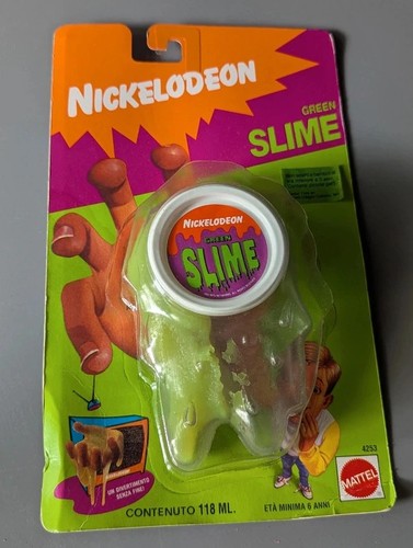 Green slime nickelodeon mattel - green,