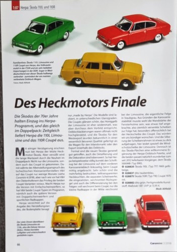 Skoda 110l 110r - 110l, e