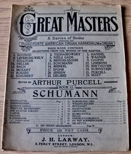 SCHUMANN GREAT MASTERS