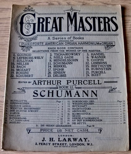 Schumann great masters - great,