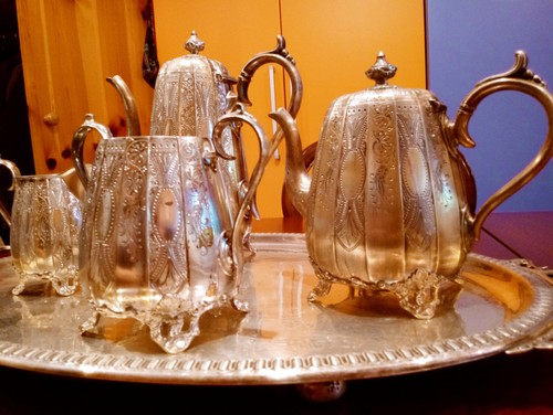 Servizio tè caffe argento - servizio, da
