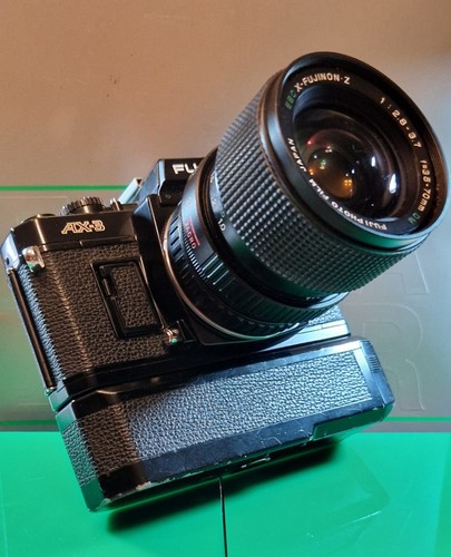 Fujica auto winder - +, +