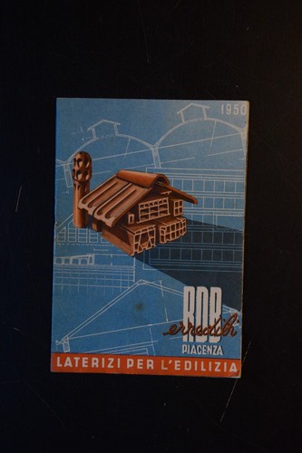 Opuscolo pubblicitario 1950
