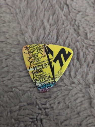 Metallica guitar pick m72 - metallica,
