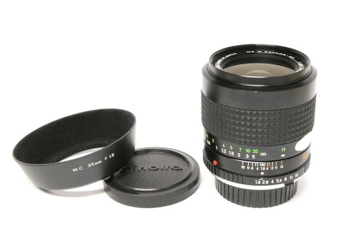 Obiettivo minolta rokkor - minolta, w.