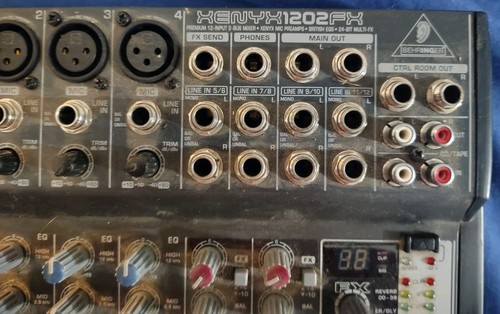 Behringer xenyx 1202fx mixer - behringer,