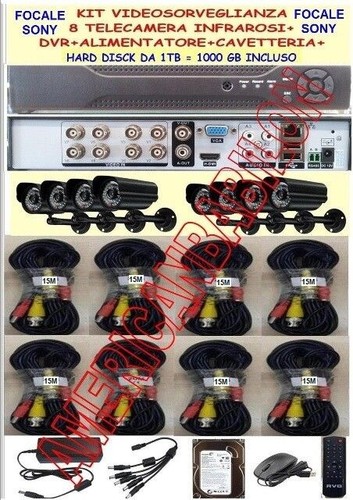 Kit videosorveglianza - videosorveglianza, 8