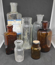 Lotto 7 bottiglie vintage da